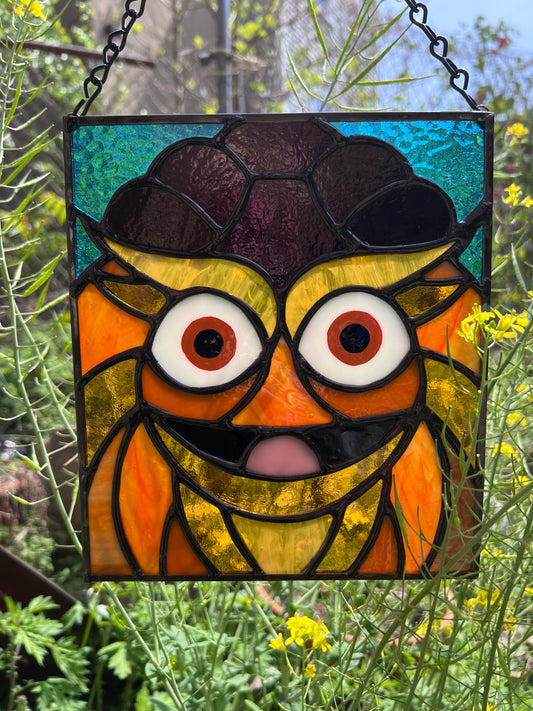PREORDER: GRITTY Original Stained Glass