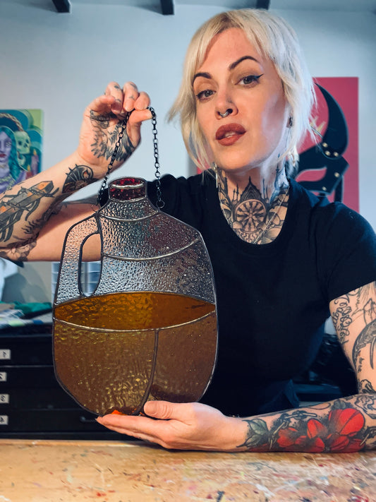 XXXL Piss Jug 2.0 Original Stained Glass