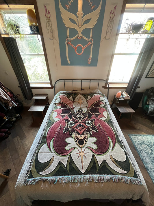 Blanket of Doom: Biblically Accurate Bat Dude Edition