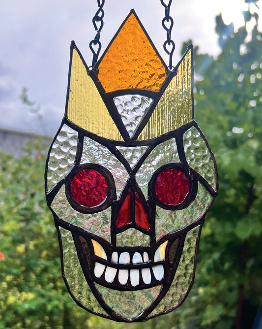 King in Yellow v.2 Original Stained Glass