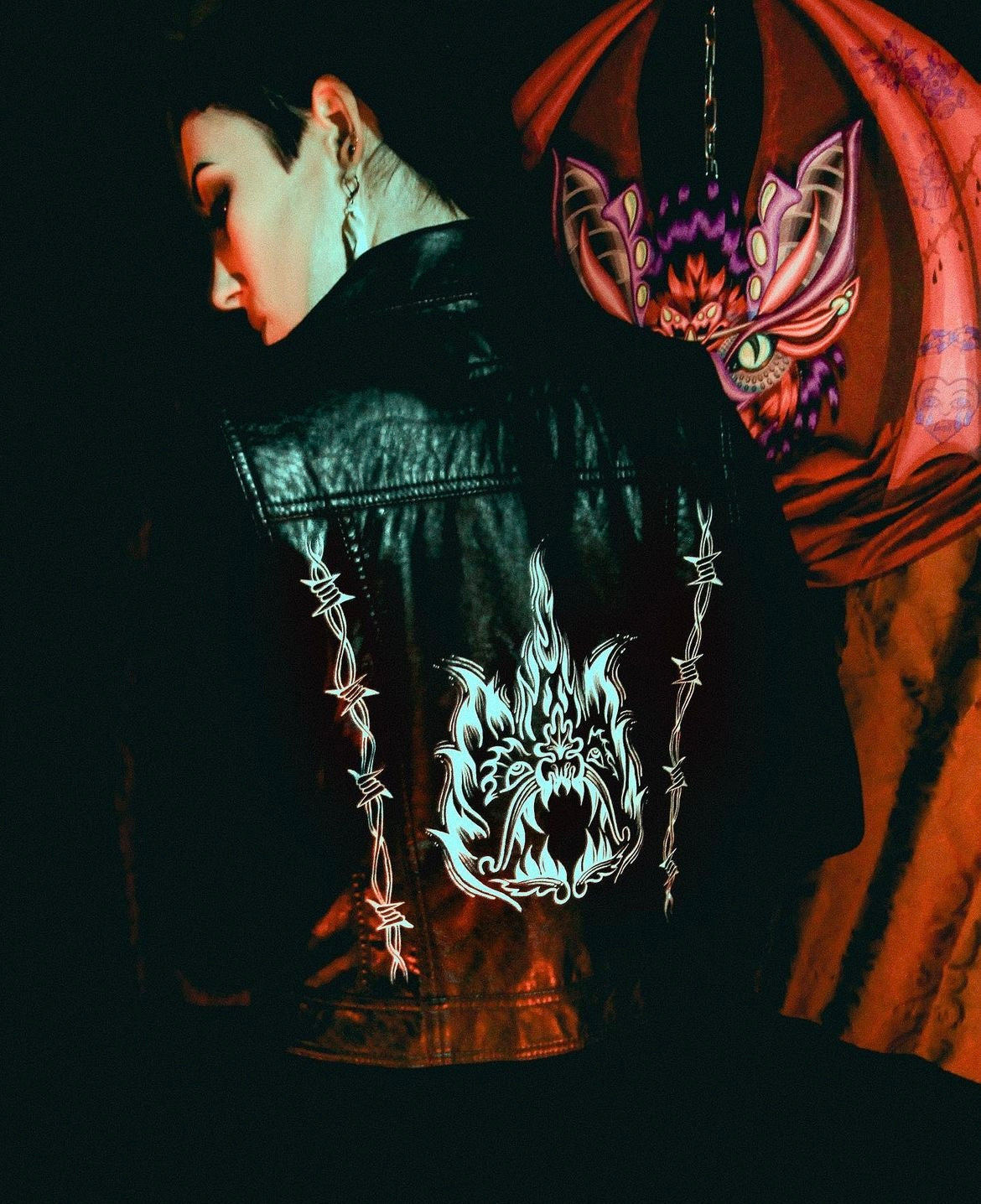 Doomed Future x Sea of Doom Hand Embellished Women's Vest