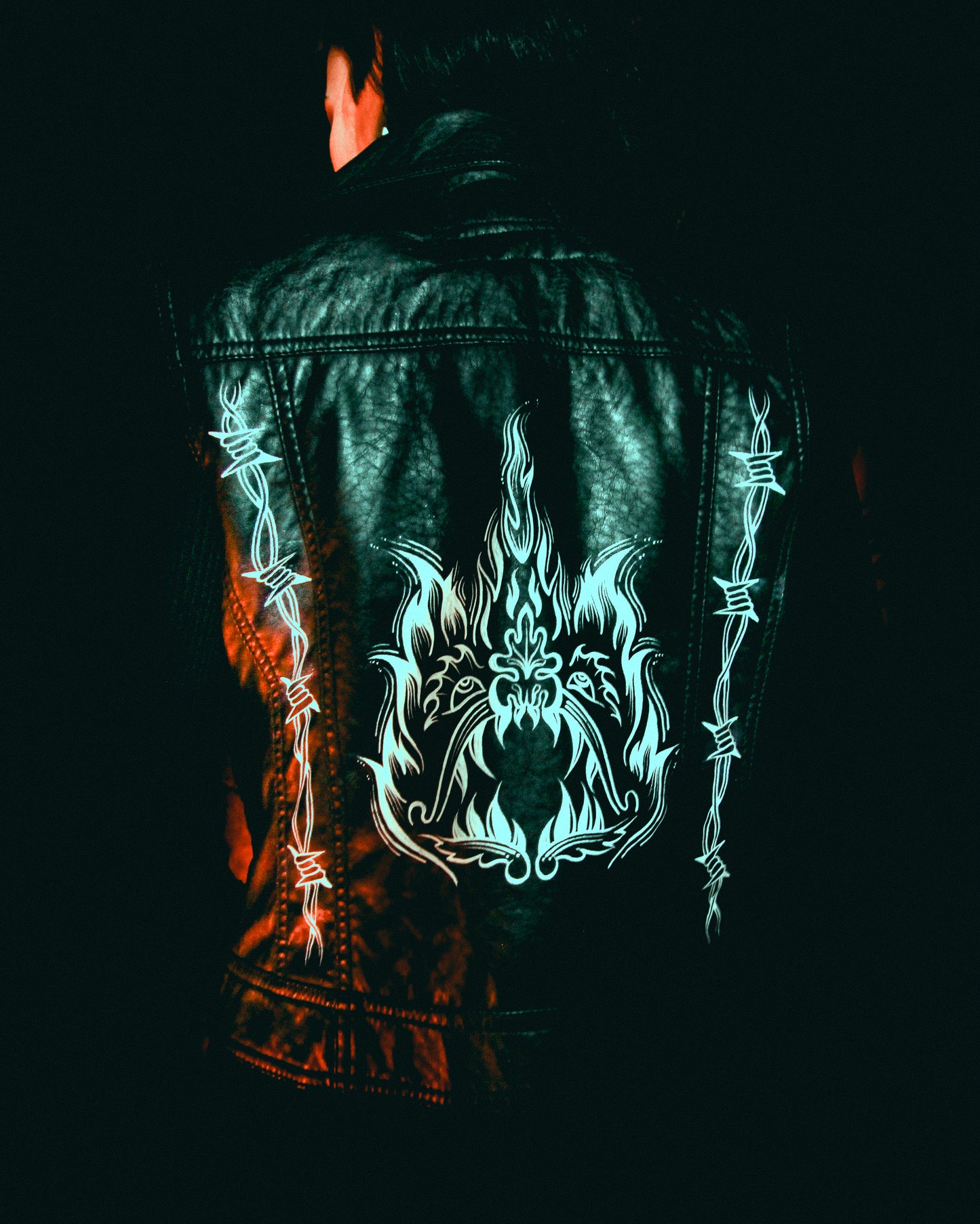 Doomed Future x Sea of Doom Hand Embellished Women's Vest