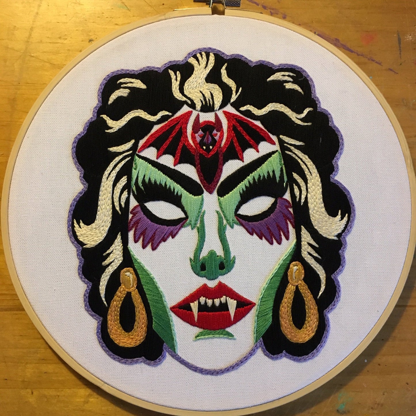 Ben Cooper Vixen Hand Embroidery