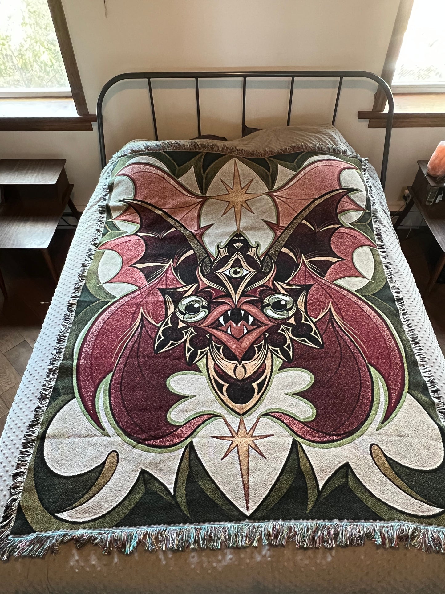 Blanket of Doom: Biblically Accurate Bat Dude Edition