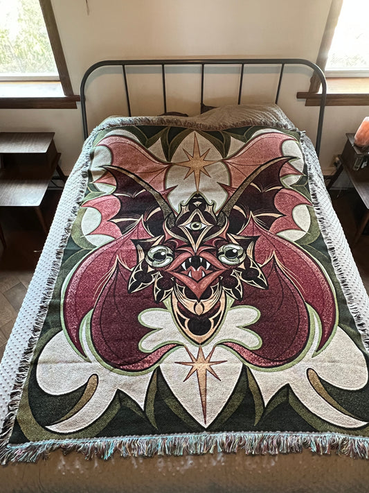 Blanket of Doom: Biblically Accurate Bat Dude Edition