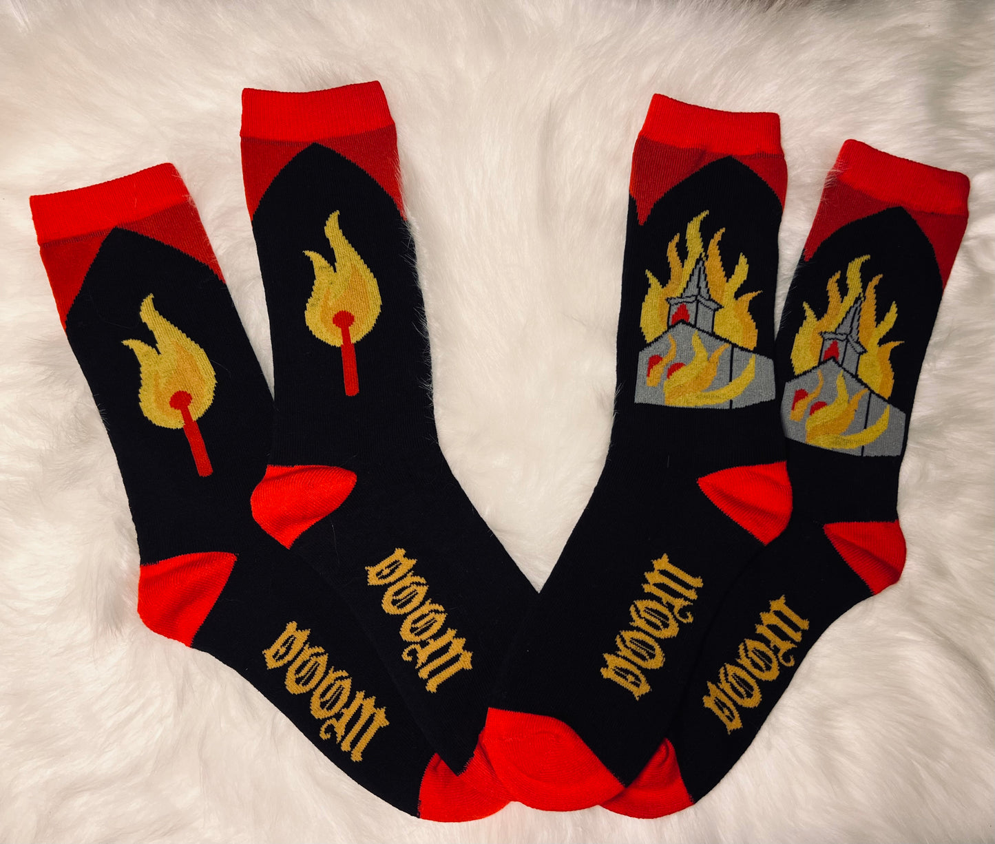 Burn Baby Burn Socks