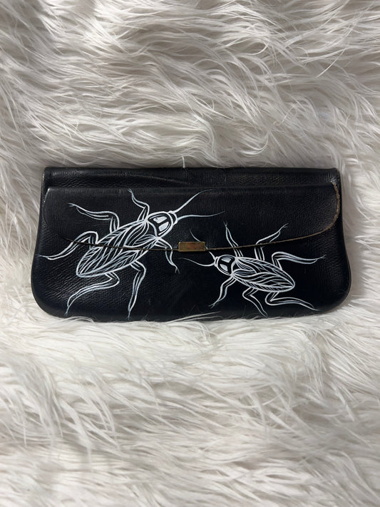 Totally Weird Hand Painted Roach Wallet