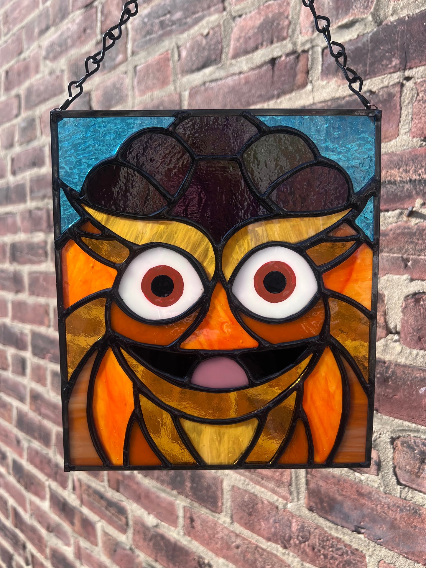 PREORDER: GRITTY Original Stained Glass