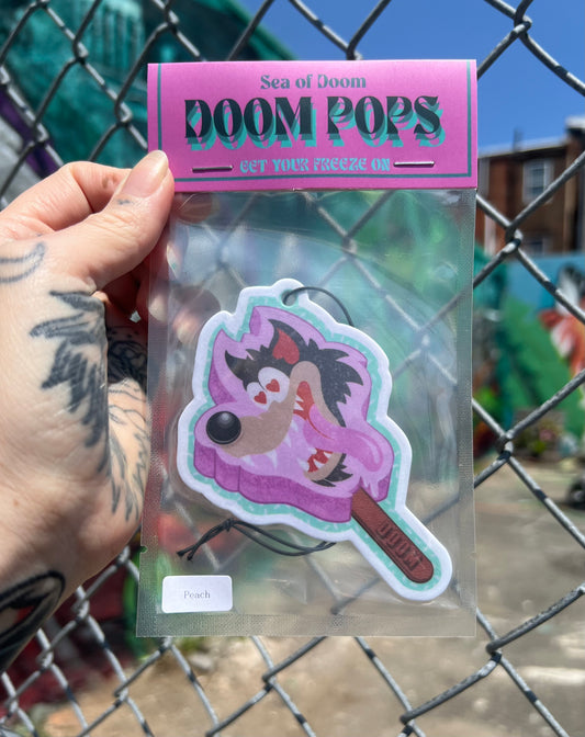 Doom Pop Air Freshener: Horny Wolf