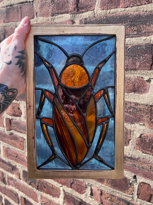 Cockroach Original Stained Glass