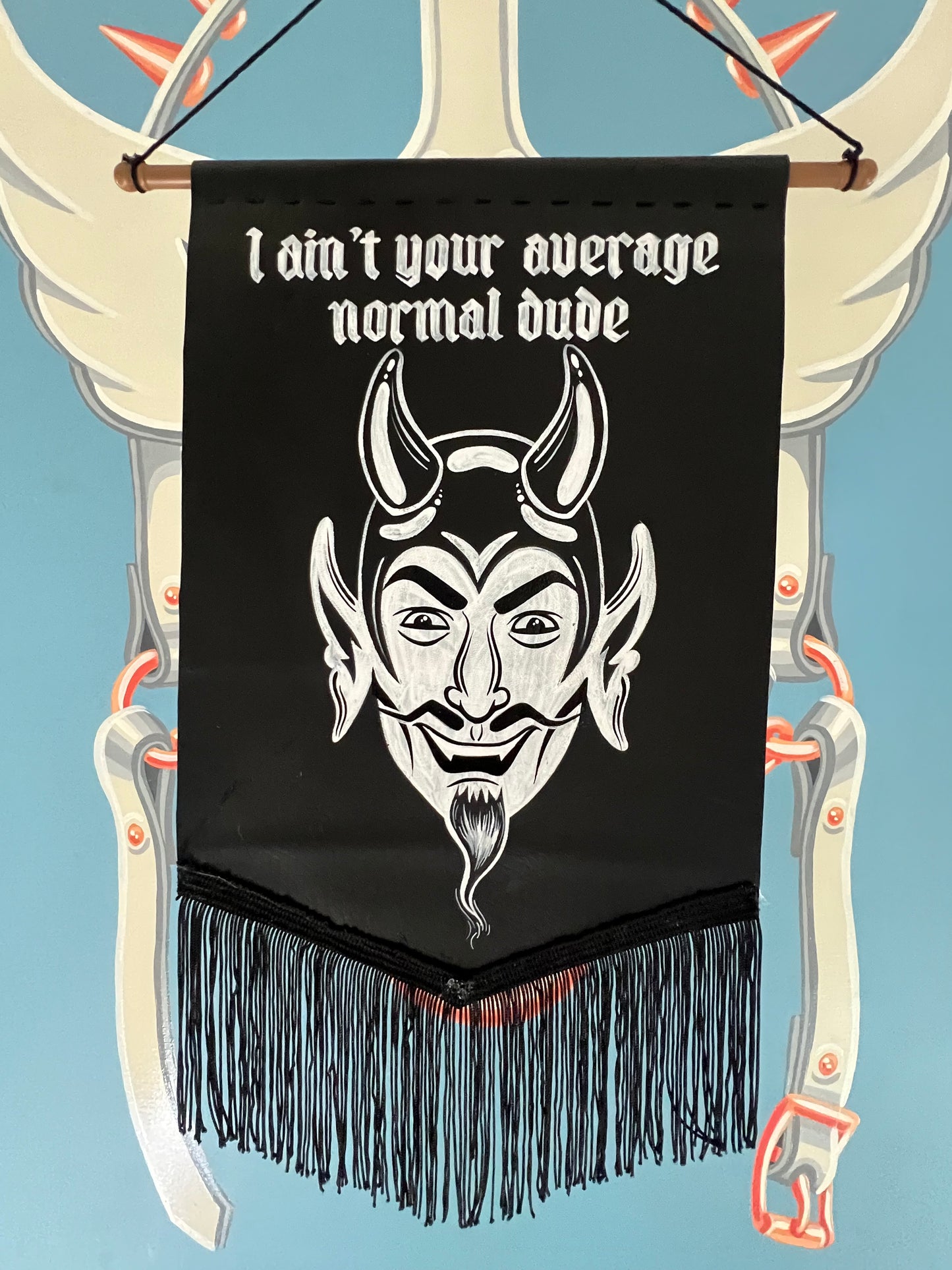 "Punk Rock Loser" Devil Banner