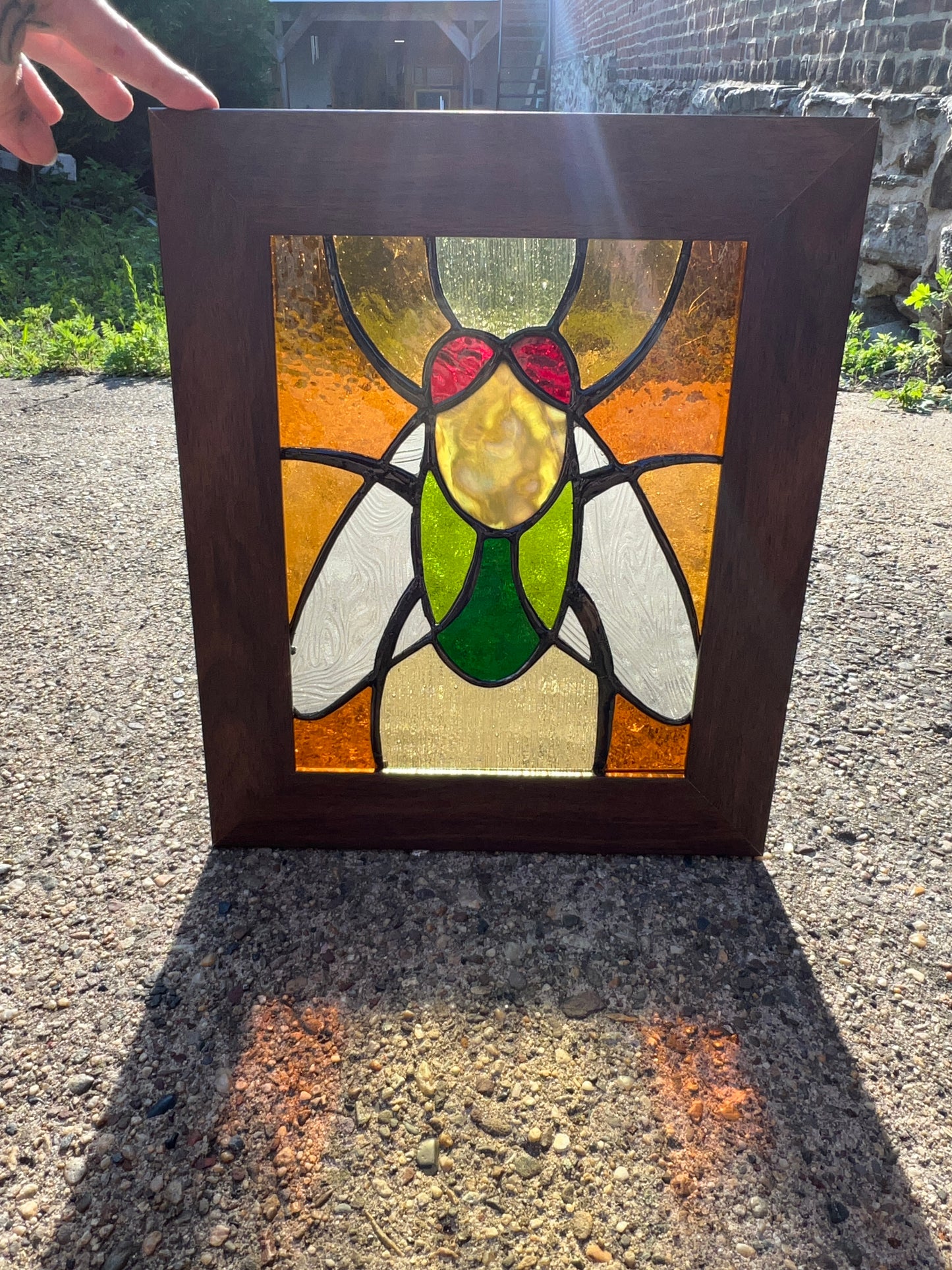 House Fly Original Stained Glass