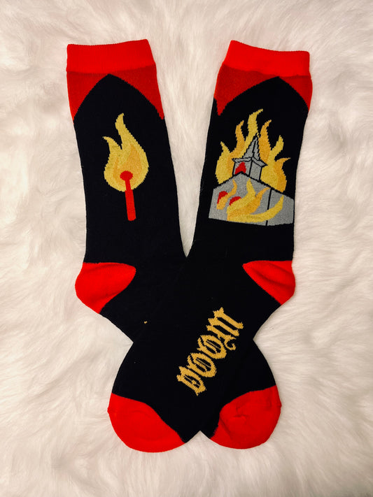 Burn Baby Burn Socks
