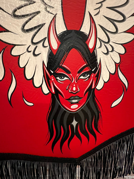 "Whatever" Devil Babe Banner