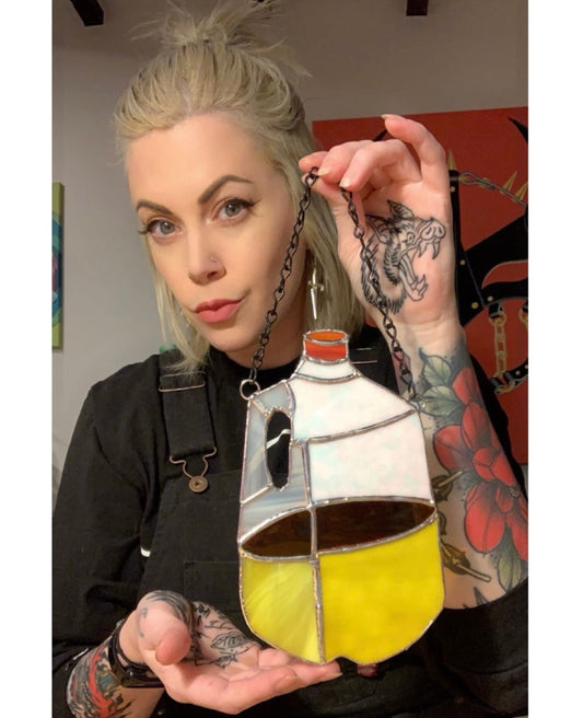 Piss Jug Stained Glass- PREORDER